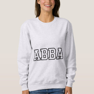 Aangepaste ABBA Varsity Typografie Universiteit Trui