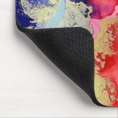 Aangepaste Abstracte Art Alcohol Ink Muismat (Hoek)