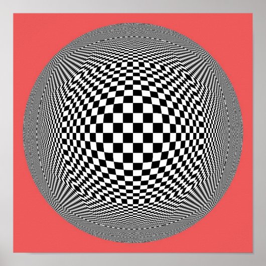 Aangepaste Abstracte Kunst Poster (Voorkant)