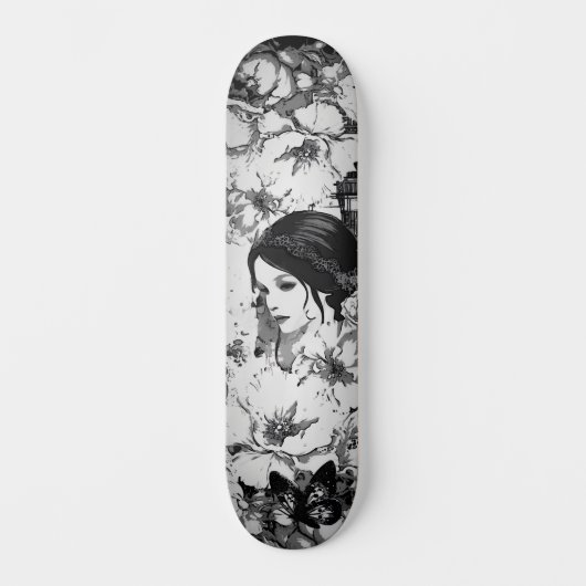Aangepaste Abstracte Urban Art geïnspireerd ontwer Skateboard (Voorkant)