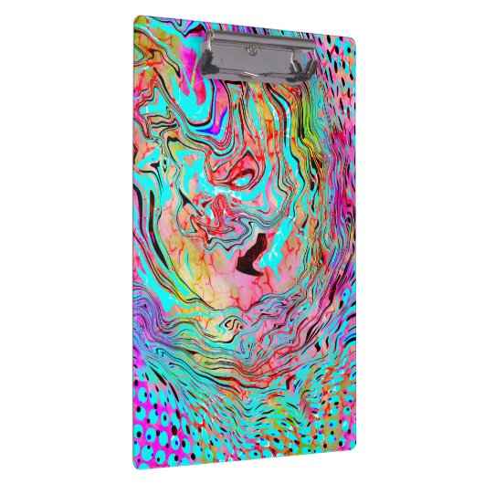 Aangepaste, Abstracte, vloeiende kunst met tranqui Klembord (Rechts)