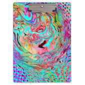 Aangepaste, Abstracte, vloeiende kunst met tranqui Klembord (Voorkant)