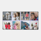 Aangepaste acht foto gepersonaliseerd bureaumat (Voorkant)