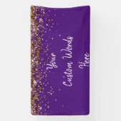 Aangepaste achtergrond Birthday Party Foto Prop Pa Spandoek (Verticaal)