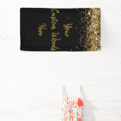 Aangepaste achtergrond verjaardagsfeestje foto zwa spandoek (Insitu)