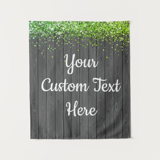 Aangepaste achtergrond verjaardagsfeestje fotocabi wandkleed (Voorkant)