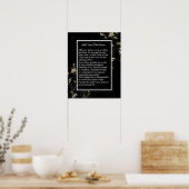 Aangepaste achtergrond voor Poster (Keuken)