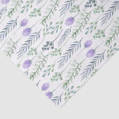 Aangepaste achtergrondkleur Waterverf kruiden plak Tissuepapier (Detail)