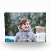 Aangepaste Acryl Foto Lijst Block Home Kantoor Dec (Voorkant)