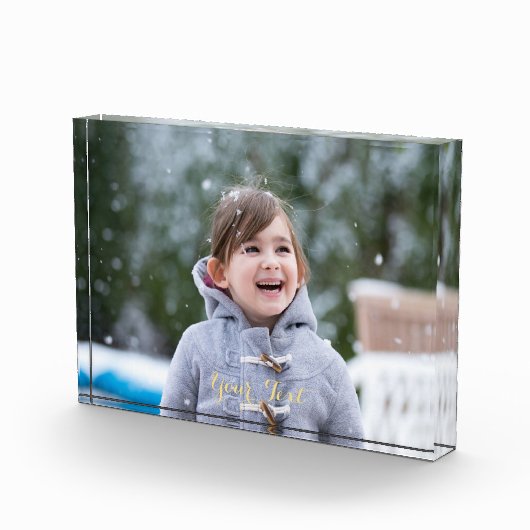Aangepaste Acryl Foto Lijst Block Home Kantoor Dec (Rechts)