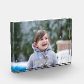 Aangepaste Acryl Foto Lijst Block Home Kantoor Dec (Links)