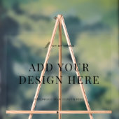 Aangepaste Acryl Teken Afdrukken 18x24" Horizontaa Bord (Neutraal)