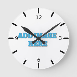 Aangepaste acryl wandkast ronde klok