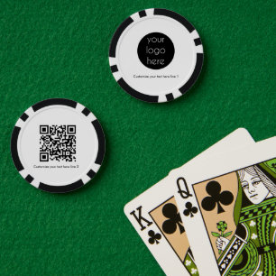 Aangepaste actie voor bedrijven met Logo Poker Chips