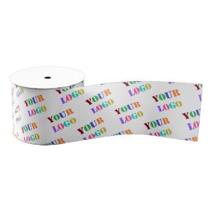 Aangepaste actie voor Logo fotokleurenlint Grosgrain Lint