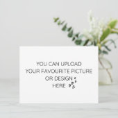 Aangepaste actiekaarten informatiekaartje (Staand voorkant)