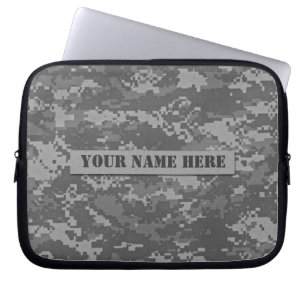 Aangepaste ACU Digital Camouflage Laptop Sleeve