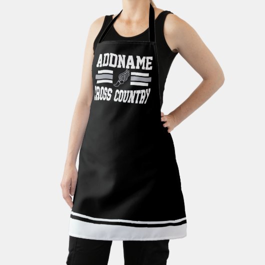Aangepaste ADD NAAM Cross Country Runner Running T Schort (Insitu)