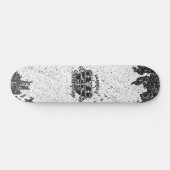 Aangepaste ADD NAAM Skull Skateboard Schaats Winke (Horizontaal)