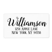 Aangepaste Adresetiketten Etiket (Voorkant)