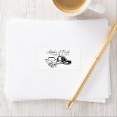 Aangepaste Adresetiketten voor verpleegkundige en  Etiket (Insitu)