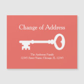 Aangepaste adreswijziging magnetische bewegende ka (Voorkant)