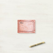 aangepaste advertentie met stijl post-it® notes (Op bureau)