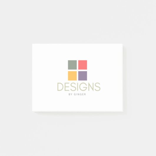 Aangepaste advertentie post-it® notes (Voorkant)