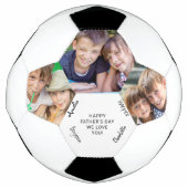 Aangepaste afbeelding 3 Foto ondertekend Voetbal (Voorkant)