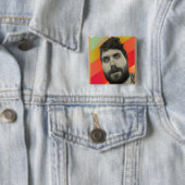 Aangepaste afbeelding bekijken vierkante button 5,1 cm (In situ)