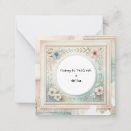 Aangepaste Afbeelding houder Notitiekaartje