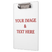 Aangepaste Afbeelding, Logo en tekst Klembord (Links)