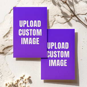 Aangepaste afbeelding uploaden - Voeg uw eigen afb Bedankkaart