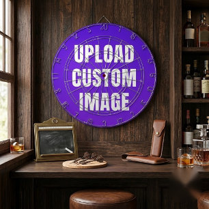 Aangepaste afbeelding uploaden - Voeg uw eigen afb Dartbord
