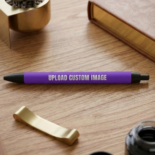 Aangepaste afbeelding uploaden - Voeg uw eigen afb Zwarte Inkt Pen