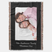 Aangepaste Afbeelding voor kleurenfoto's Deken (Voorkant Verticaal)