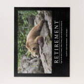 Aangepaste afboeking van Beer op maat Legpuzzel (Verticaal)