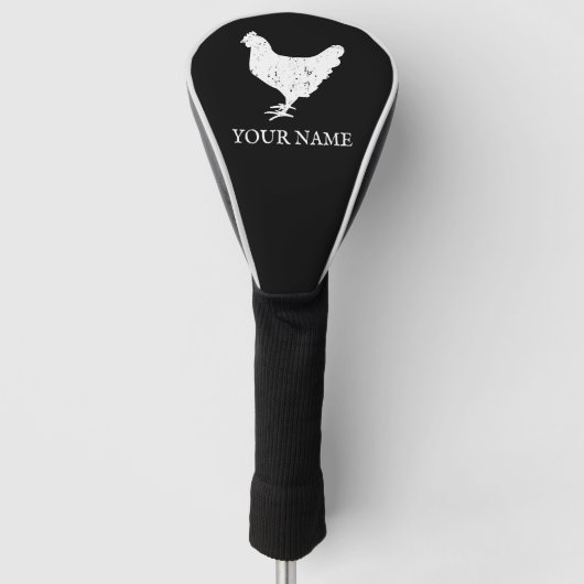 Aangepaste afdekking voor golfbestuurder met logo golfheadcover (Voorkant)