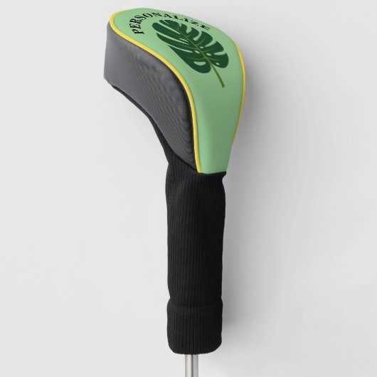 Aangepaste afdekking voor golfbestuurder met Monst Golfheadcover (Schuin)