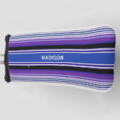 Aangepaste afdekplaat tappatroonpatroon golfheadcover (Voorkant)