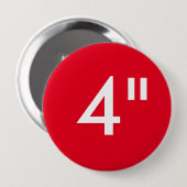 Aangepaste afdruk 4-inch grote ronde Button lege S (Voorkant /achterkant)