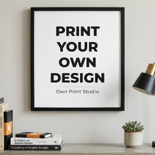 Aangepaste Afdruk van Je Eigen Mijn Eigen Op Afr Perfect Poster