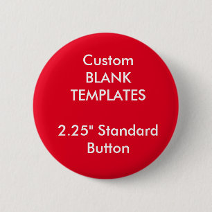 Aangepaste afdrukbare 2,25-inch Sjabloon voor klei Ronde Button 5,7 Cm