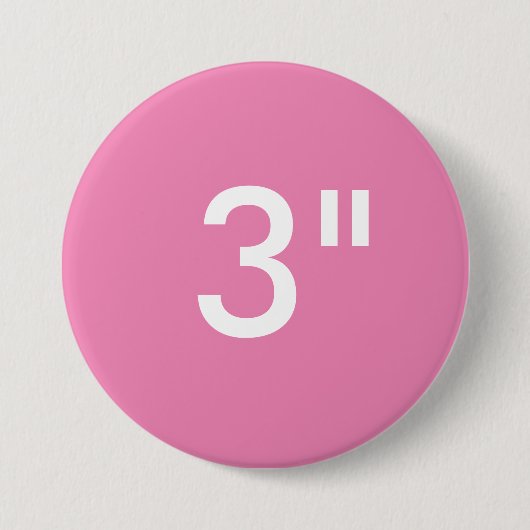 Aangepaste afdrukbare 3-inch grote ronde Button le (Voorkant)
