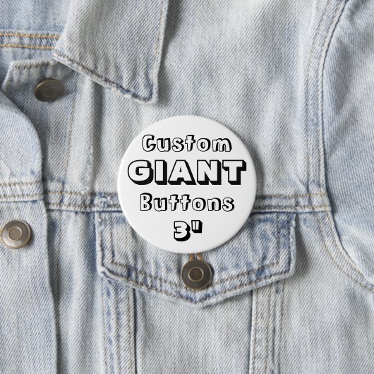 Aangepaste afdrukbare Button van 3 inch (In situ)