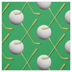 Aangepaste afdrukkwaliteit Golf Theme Fabric Stof
