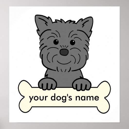 Aangepaste affenpinscher poster (Voorkant)