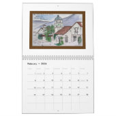 Aangepaste afgedrukte agenda kalender (Feb 2026)