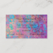 Aangepaste afgedrukte Visitekaartjes (Achterkant)