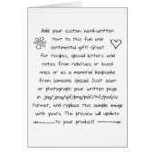 Aangepaste afhandeling (Voorkant)